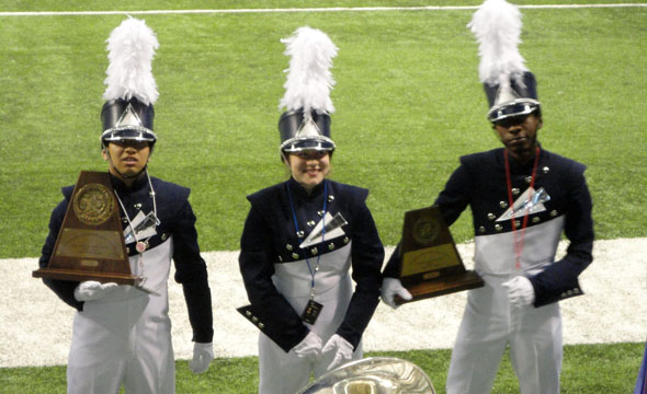 Marching band finishes season with bronze medal at state marching contest