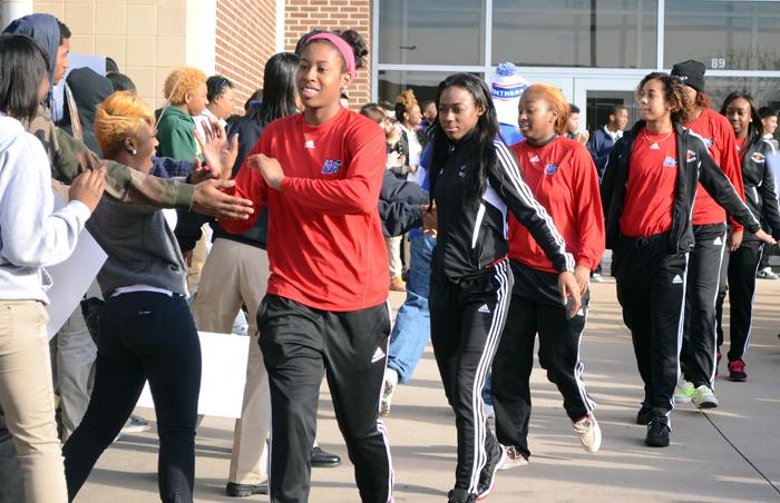 Video: Pantherettes Send Off to State