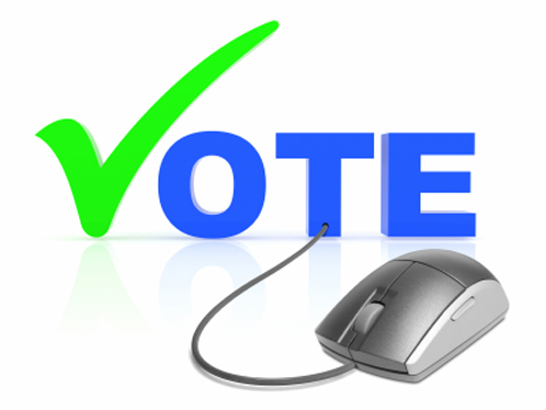 Student will participate in online voting for class officers this year as part of a new process being tested by the school. 