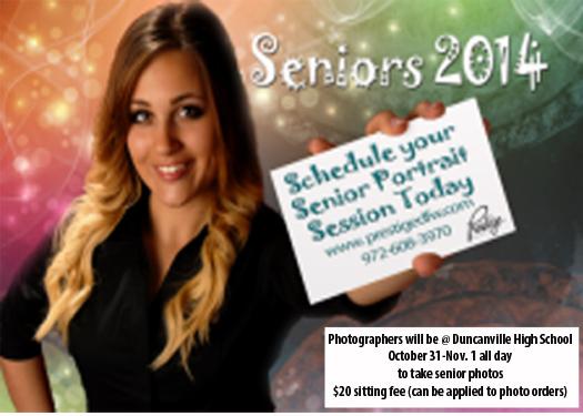 Ultimate Senior Portrait setting offered for only $5 until the end of September