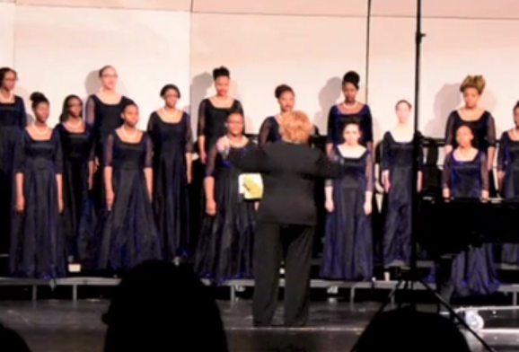 Video: Womens Concert Choir performs UIL pieces