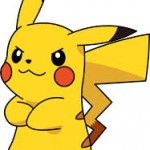 An image of a popular pokemon creature, Pikachu. 