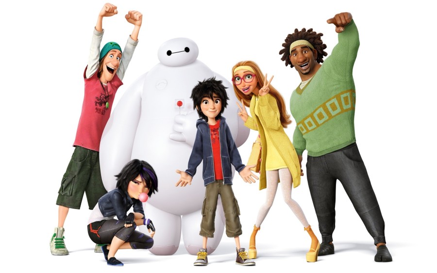 The characters from Big Hero 6. 