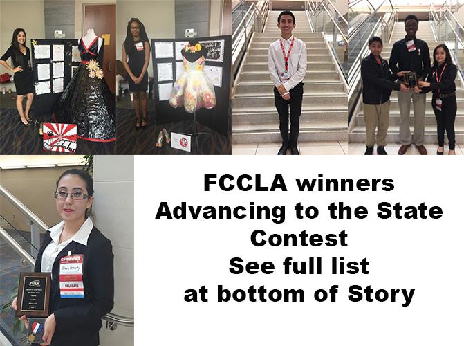 FCCLA chapters advance to state contest
