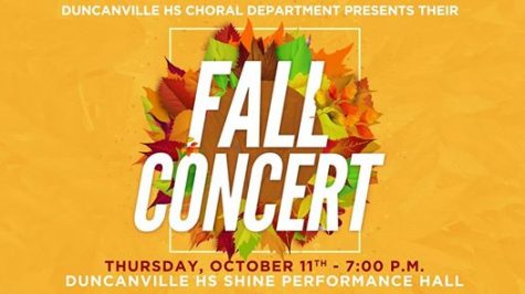 Choir Fall Concerts October 11,2018!