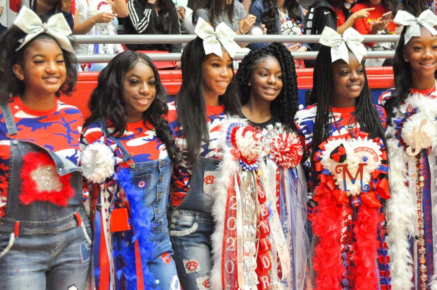Mums were larger and smiles were grand at the Homecoming Pep Rally!