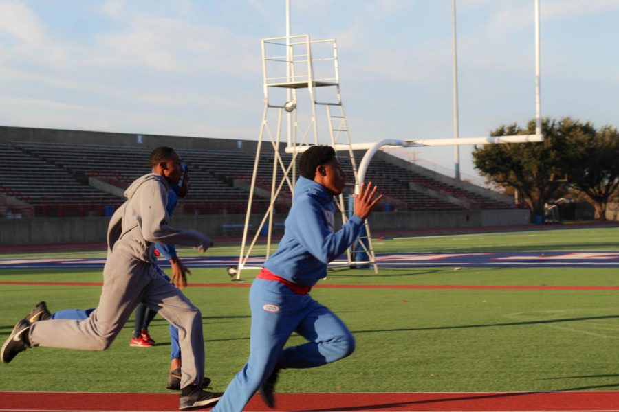 DHS Track Team Practices For Upcoming Season